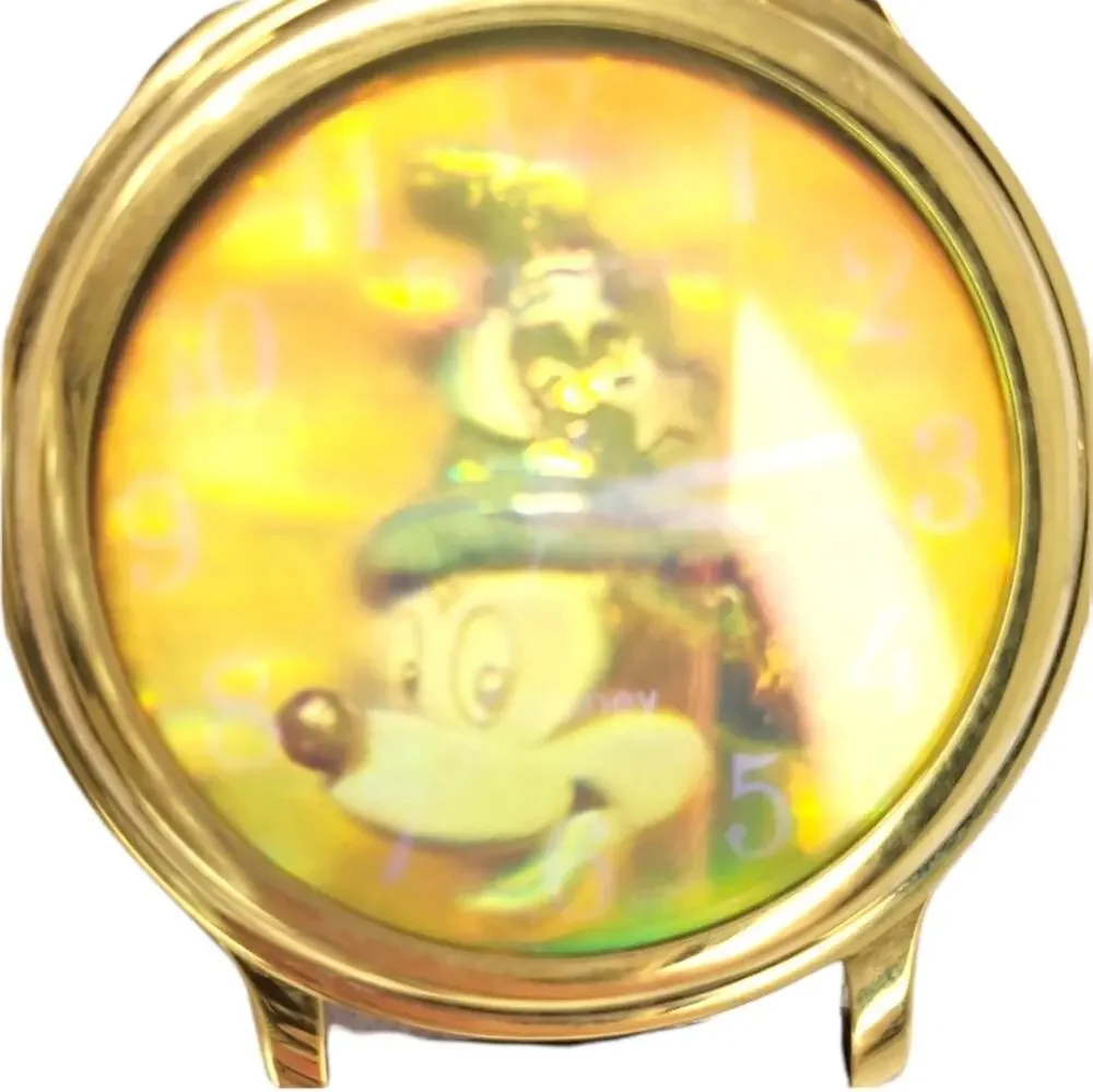 Vintage Disney Sorcerer Mickey Hologram 3D Effect Watch